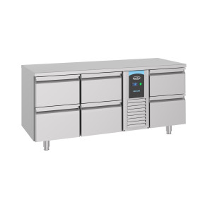 Tavolo Refrigerato Positivo GN 1/1 a 6 Cassetti - 474 L - CombiSteel