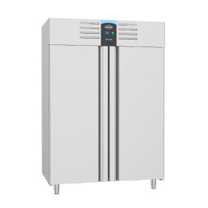 Armadio Refrigerato Negativo in Acciaio Inox - 2 Porte Piene - 1400 L - CombiSteel