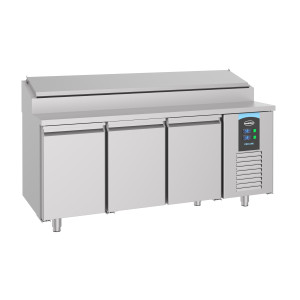 Saladette Refrigerata a 3 Porte - 10 GN 1/3 - CombiSteel
