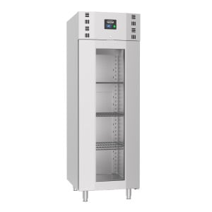 Armadio Refrigerato Negativo in Acciaio Inox - Porta Vetrata - 700 L - CombiSteel