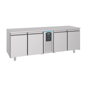 Tavolo Refrigerato Positivo GN 1/1 a 4 Porte - CombiSteel
