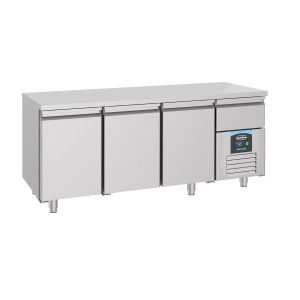 Tavolo Refrigerato Positivo GN 1/1 a 3 Porte e 1 Cassetto - 474 L - CombiSteel