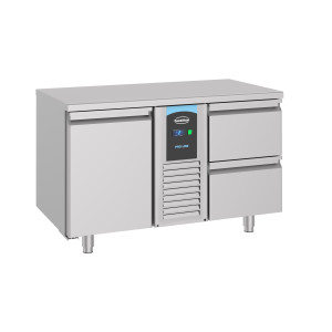 Tavolo Refrigerato Positivo GN 1/1 con 1 Porta e 2 Cassetti - 281 L - CombiSteel