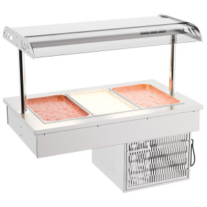 Vasca Refrigerata Drop-In - 3 GN 1/1 - CombiSteel