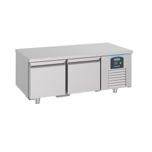 Table Réfrigérée Positive GN 1/1 à 2 Portes - 180 L - CombiSteel