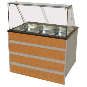 Buffet Caldo - 3 GN 1/1 - CombiSteel