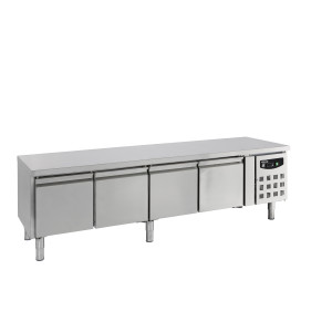 Tavolo Refrigerato Positivo GN 1/1 a 4 Porte - CombiSteel