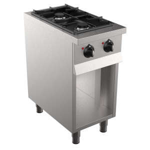 Fourneau Professionnel 700 - 2 Bruciatori - CombiSteel