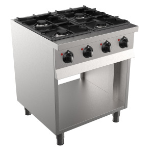 Fourneau Professionnel 700 - 4 Bruciatori - CombiSteel