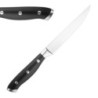 Coltello da Bistecca Rivettato con Manico in ABS Nero - Set di 6 - Olympia