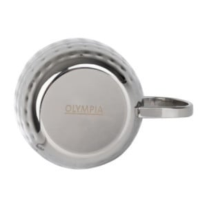 Tazza in Acciaio Inossidabile Martellato - 440 ml - Olympia