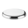 Plat Rond en Acier Inoxydable Martelé - 320 x 35 mm - Olympia