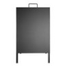 Pannello da Marciapiede Telaio in Metallo - 500 x 850 mm