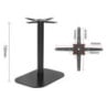 Pied de Table en Fonte Noir - 720 x 420 x 600 mm - Bolero