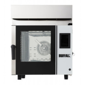 Cappa di Estrazione per Forno Combinato Compatto con Schermo Tattile 6 x GN 1/1 - Buffalo