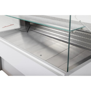 Banco di Servizio Refrigerato Grigio Tibet - 1500 mm - Zoin