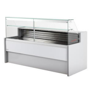 Tibet Gray Refrigerated Service Counter - 2000 mm - Zoin