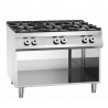 Fornello a 6 fuochi serie 900 - Base Aperta del marchio Bartscher
