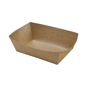 Vaschetta per Patatine in Kraft - 135 x 85 mm - Lotto di 250 - FourniResto