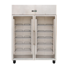 Armadio Refrigerato Positivo 1400 L 2 Porte Vetrate GN 2/1