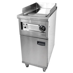 Piastra per Snack Liscia Elettrica 400 mm - CombiSteel