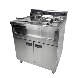 Friggitrice su Baule Elettrico - 2 x 12 L - CombiSteel