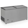Congelatore a Pozzetto Professionale Inox con Coperchio Opaco - 400 L