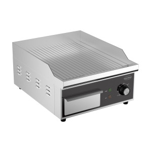 Grill Elettrico Piastra Rigata - 350 x 450 Mm - CombiSteel