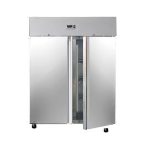 Armadio Negativo 1400 L Inox 2 Porte GN 2/1 Ventilato