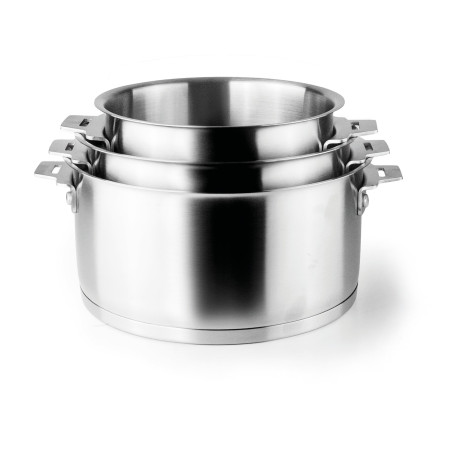 Set di 3 Pentole con Manico Combi - Lacor