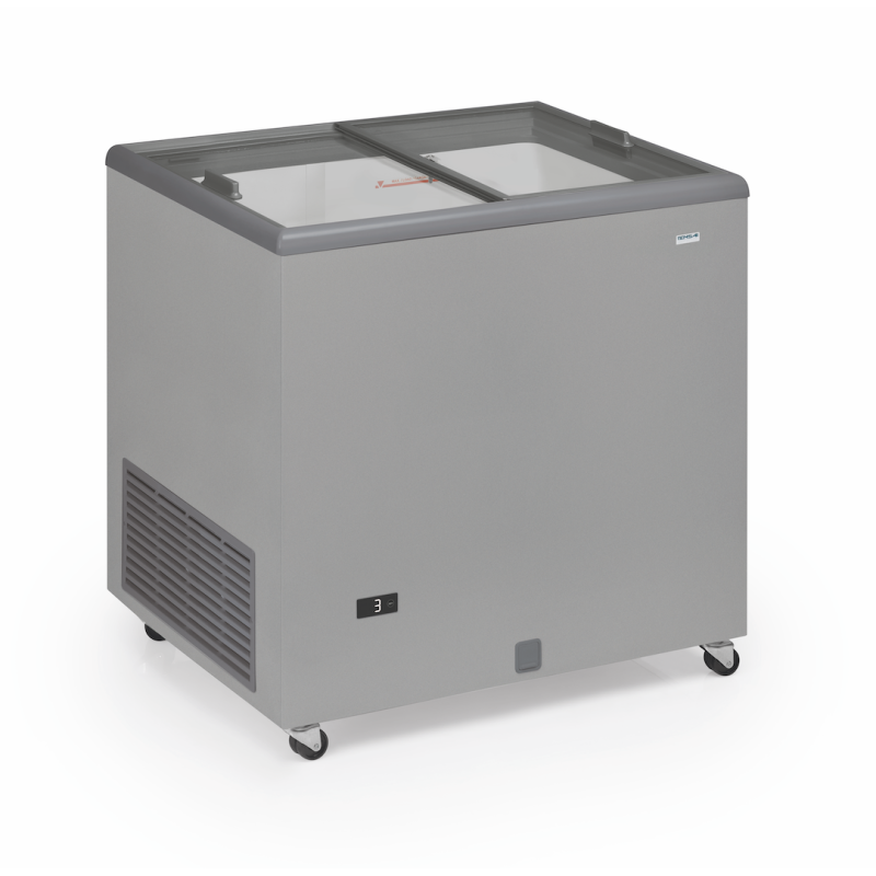 Congelatore Porte Scorrevoli in Vetro - 220 L Congelatore Porte Scorrevoli in Vetro - 220 L