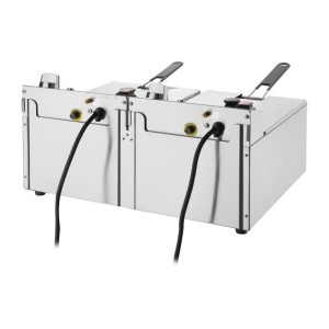 Friteuse Électrique Double - 2X5L - Buffalo