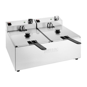 Friteuse Électrique Double - 2X5L - Buffalo