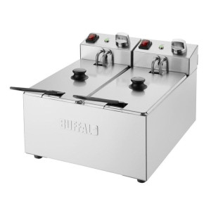 Friggitrice Doppia - 2 x 3 L - Buffalo