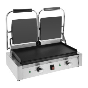 Grill a Contatto Doppio Bistro Liscio/Liscio 230V - Buffalo