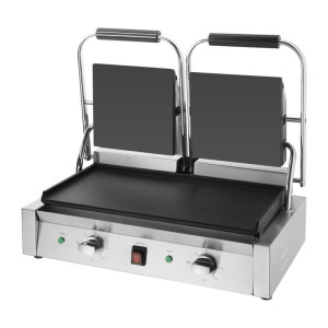 Double Smooth/Smooth Bistro Contact Grill 230V - Buffalo