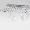 Rack à Verres - 5 Rangées - Dynasteel