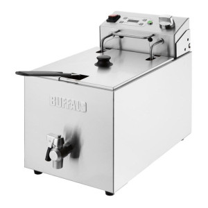 Friteuse Électrique Simple Avec Minuterie - 1 X 8L - Buffalo