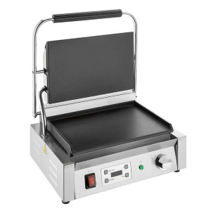 Grill a Contatto Semplice Liscio/Liscio - Grande Superficie - Buffalo