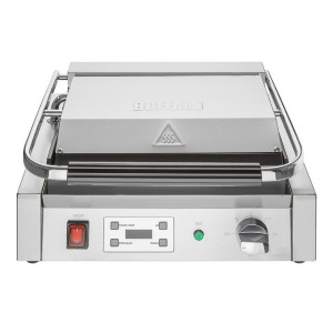 Grill a Contatto Semplice Liscio/Liscio - Grande Superficie - Buffalo