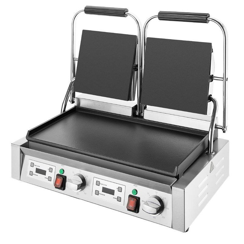Grill a Contatto Doppio Liscio/Liscio - Buffalo Grill a Contatto Doppio Liscio/Liscio - Buffalo