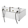 Friteuse Électrique Double Avec Minuterie - 2 X 5 L - Buffalo