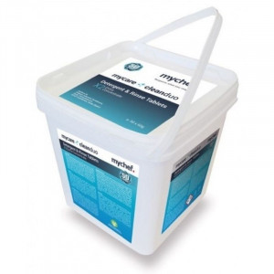 Compressa di Detergente e Liquido di Risciacquo Clean Duo - 4 Lotti da 50 - Mychef