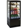 Mini Vetrina Refrigerata Professionale Bartscher - 78 L Nera