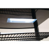 Vetrina Refrigerata Nera Con Porte Curve 86 L - Polar