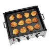 Grill da Tavolo - Combinato a Gas Piastra Liscia - Bartscher