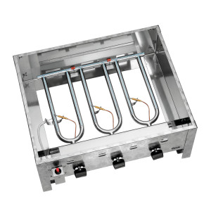 Grill da Tavolo - Combinato a Gas Piastra Liscia - Bartscher