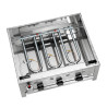 Grill da Tavolo per Esterni - Combinato a Gas - Bartscher
