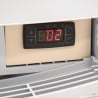Vetrina Refrigerata Positiva Bianca 2 Porte Curve 86 L - Polar