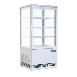 White Refrigerated Display Case Series C - 68 L - Polar